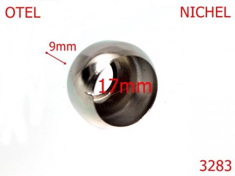 Clopotel 17 mm nichel 15A5 15A5 3283 de la Metalo Plast Niculae & Co S.n.c.