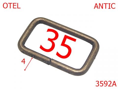 Inel dreptunghiular 3.5 3592A de la Metalo Plast Niculae & Co S.n.c.