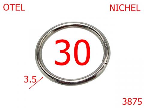 Inel rotund 3 cm 3875 de la Metalo Plast Niculae & Co S.n.c.