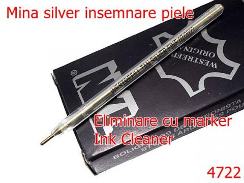 Mina silver insemnare piele silver 10D26 4722