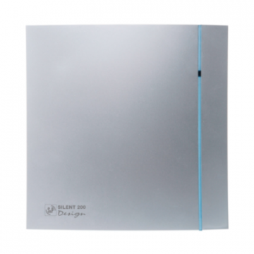 Ventilator de baie Silent-100 CZ Silver Design - 3C de la Ventdepot Srl