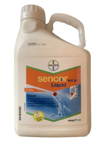 Erbicid selectiv pentru cartof Sencor Liquid 600 SC 5L de la Acvilanis Grup Srl