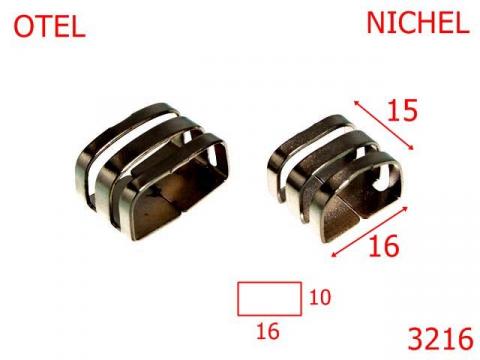 Pasant curelusa 15 mm nichel 6I8 3216 de la Metalo Plast Niculae & Co S.n.c.