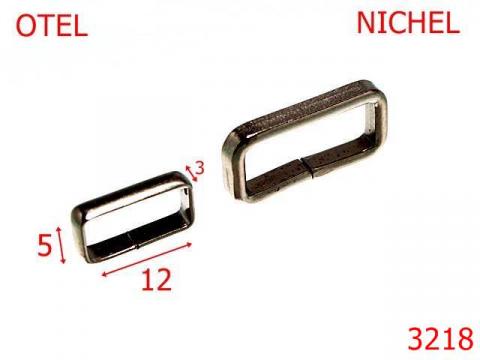 Pasant curelusa 12 mm 3 nichel 6H8 3218 de la Metalo Plast Niculae & Co S.n.c.