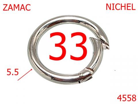 Inel carabina poseta 4558 de la Metalo Plast Niculae & Co S.n.c.