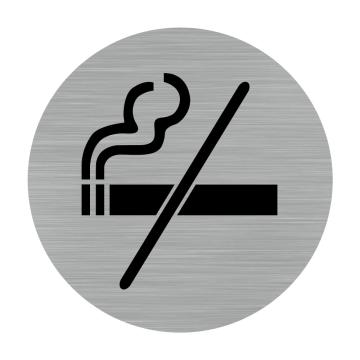 Etichete din aluminiu cu pictograma interzis fumatului