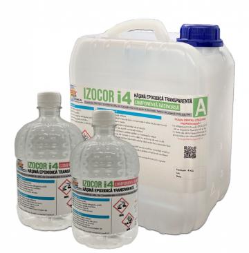 Rasina epoxidica transparenta Izocor i4 chit de 6 kg de la Izocor Protection Srl