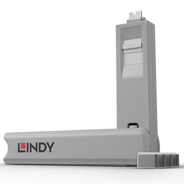 Set 4 Blocker Key Lindy, USB Type C, alb, LY-40427 de la Etoc Online