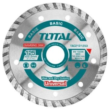 Disc diamantat rapid 125 mm pentru beton TAC2131253 Total de la Full Shop Tools Srl