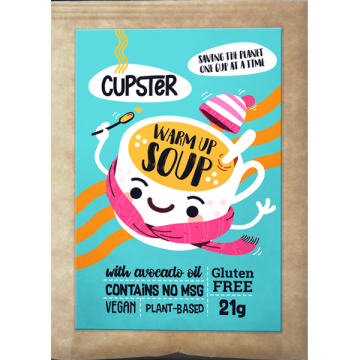 Supa instant Cupster Consomme Vegan 21g