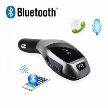 Kit auto Bluetooth cu functie de modulator FM, X6