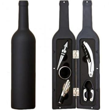 Set desfacator pentru vin in forma de sticla GR331 de la Startreduceri Exclusive Online Srl - Magazin Online - Cadour