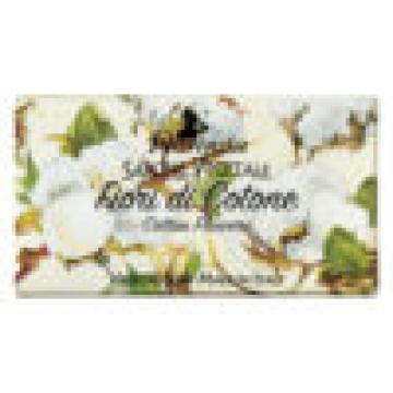 Sapun vegetal cu flori de bumbac Florinda La Dispensa 653/3