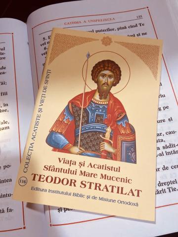 Carte, Viata si Acatistul Sf.Mare Mucenic Teodor Stratilat