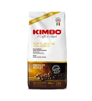 Cafea boabe, Kimbo Top Flavour 100% Arabica, 1 kg de la Activ Sda Srl