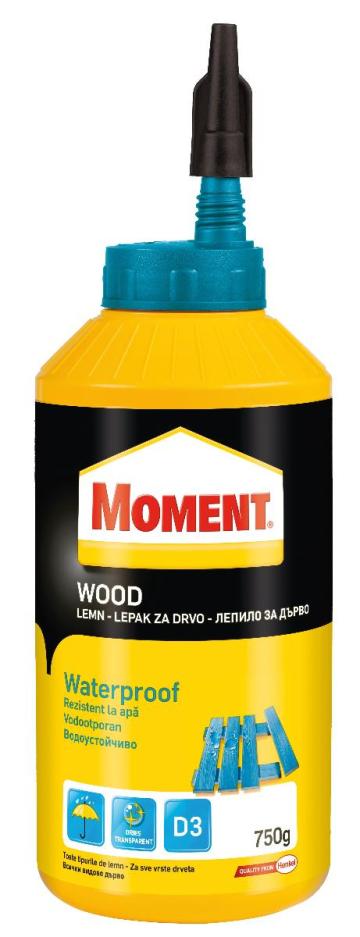 Adeziv pentru lemn Moment Woodwaterproof 750 gr de la Olint Com Srl