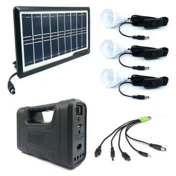 Kit sistem solar de iluminat portabil Gdlite GD-8017A