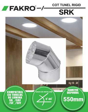 Cot pentru tub rigid Fakro SRK 45 550mm