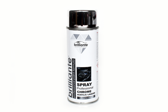 Vopsea spray crom (argintiu) 400 ml Brilliante