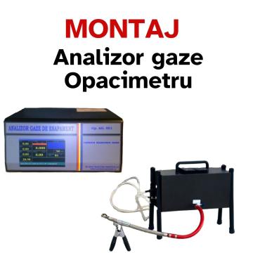 Montaj analizor gaze-opacimetru de la Select Auto Srl