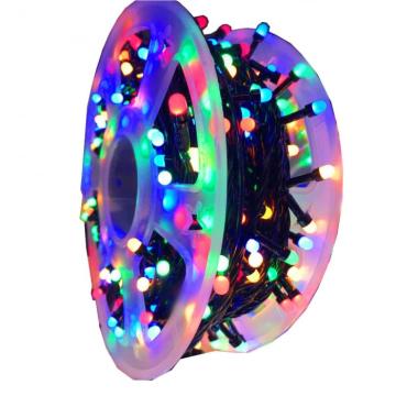 Instalatie de Craciun liniara cu 500 led-uri multicolore de la Www.oferteshop.ro - Cadouri Online