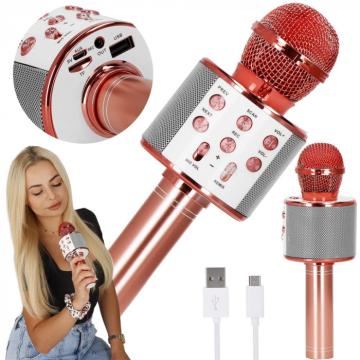 Microfon wireless pentru karaoke cu bluetooth WS-858