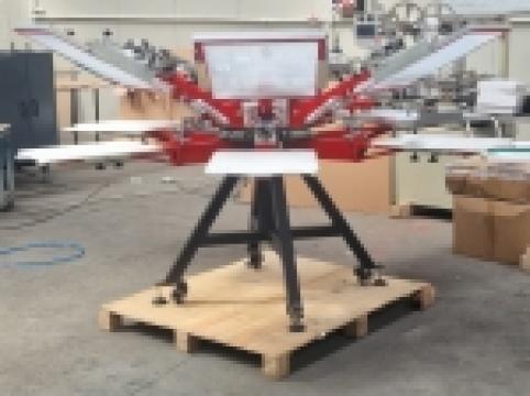Masina de serigrafie Carusel de la Kronstadt Papier Technik S.a.