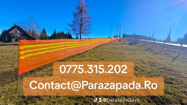 Sistem complet plasa parazapada - 250m de la Parazapada.ro