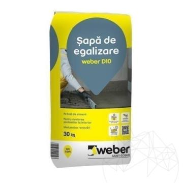 Sapa de egalizare Weber D10, 30kg de la Piatraonline Romania