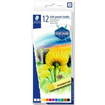 Culori pastel Staedtler set 12 crete de la Gemsale Srl