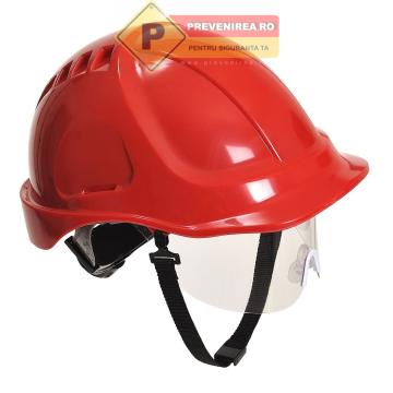 Casca rosie pentru aplicatii electrice de la Prevenirea Pentru Siguranta Ta G.I. Srl