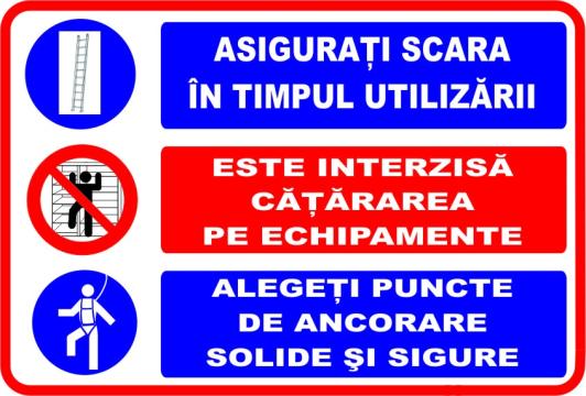 Indicatoare combinate pentru obligativitate de la Prevenirea Pentru Siguranta Ta G.I. Srl