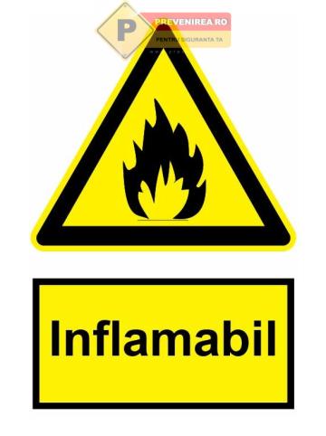 Indicator inflamabile