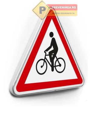 Indicator pentru avertizare biciclisti de la Prevenirea Pentru Siguranta Ta G.I. Srl