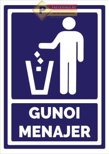 Indicator pentru gunoaie de la Prevenirea Pentru Siguranta Ta G.I. Srl