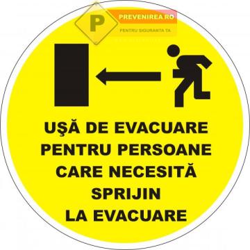 Indicator pentru persoanele care necesita ajutor de la Prevenirea Pentru Siguranta Ta G.I. Srl