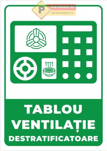 Indicator pentru ventilatie de la Prevenirea Pentru Siguranta Ta G.I. Srl