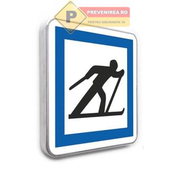 Indicator rutier parti de schii de la Prevenirea Pentru Siguranta Ta G.I. Srl