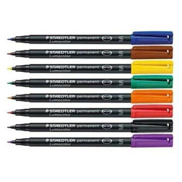 Marker permanent Lumocolor F 0.6mm