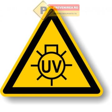 Semne pentru UV de la Prevenirea Pentru Siguranta Ta G.I. Srl