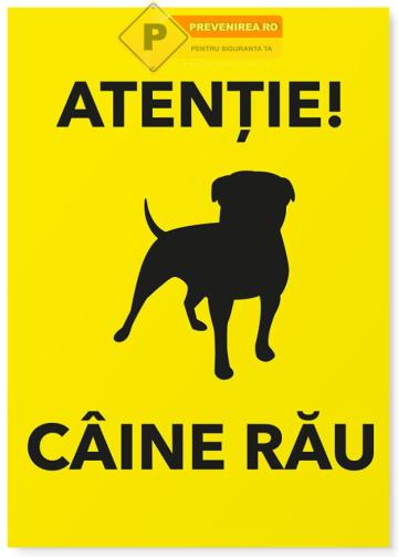 Semne pentru caine rau