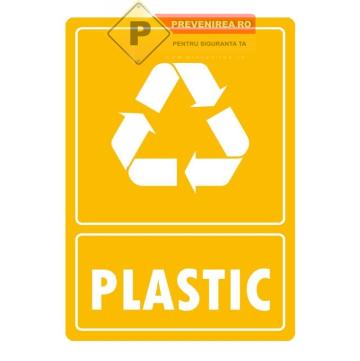 Semne pentru plastic de la Prevenirea Pentru Siguranta Ta G.I. Srl