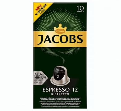 Capsule cafea Jacobs Espresso 12 Ristretto 10buc.