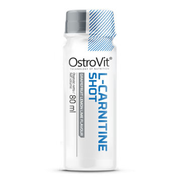 Supliment OstroVit L-carnitine Shot 80 ml (grepfrut, lamaie) de la Krill Oil Impex Srl