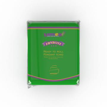 Fondant verde inchis, 250g