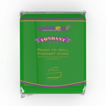 Fondant verde inchis, 500g