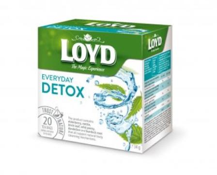 Ceai detoxifiere zilnica 20 pliculete Loyd