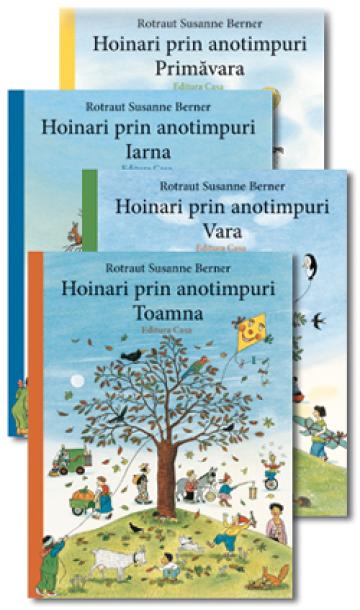 Set carti, Hoinari prin anotimpuri - 4 volume de la Cartea Ta - Servicii Editoriale (www.e-carteata.ro)