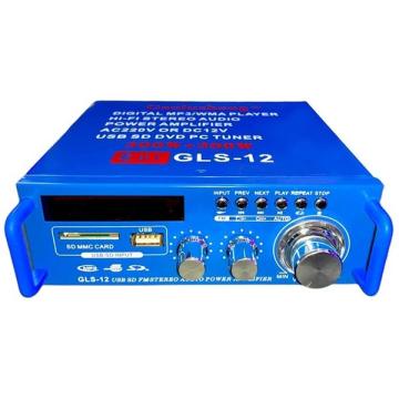 Statie audio GLS cu amplificare 2 x 45 W si functie karaoke
