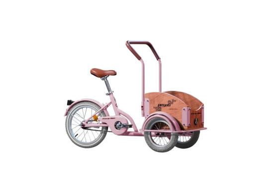Bicicleta Pegas Mini Cargo 1S roz bujor de la Transilvania Euro Tour Srl